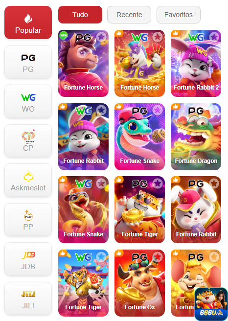 Experiência de Jogos 666u.com